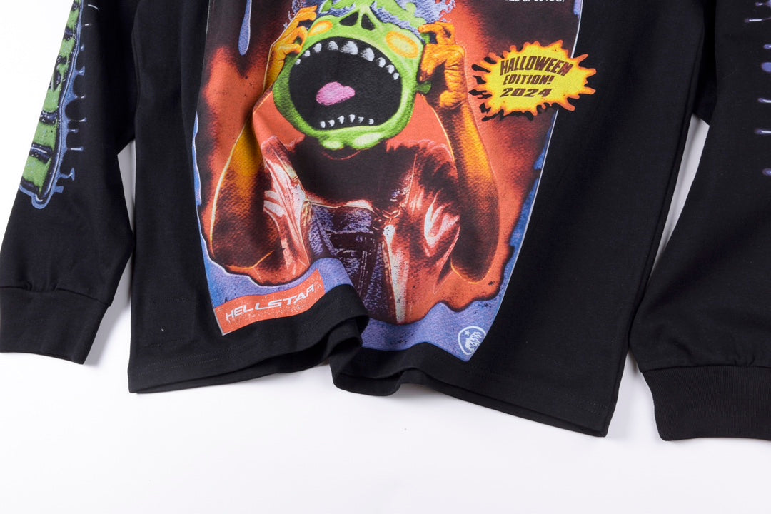Hellstar Horror Book Long sleeves T-shirt