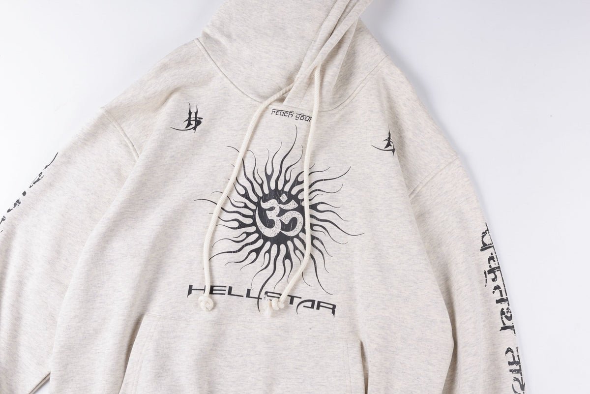 HELLSTAR Oatmeal Hoodie