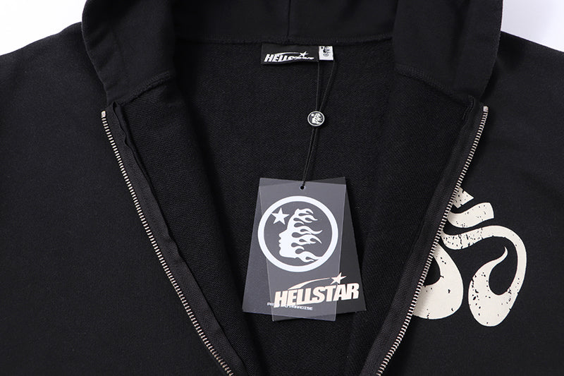 Hellstar OHM Yoga Zip Up Hoodie