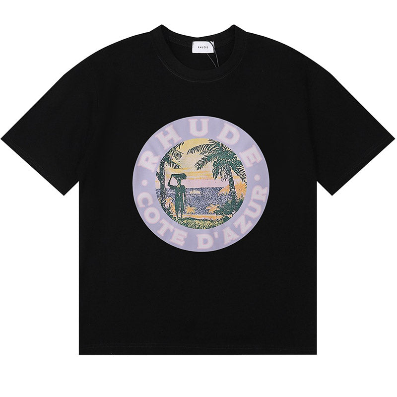 RHUDE Off-white Lago T-Shirts RHUDE