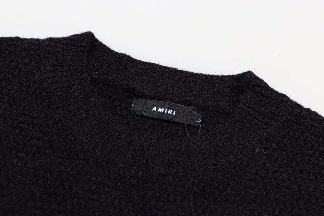 AMlRl Core Logo Cotton Sweater AMIRI