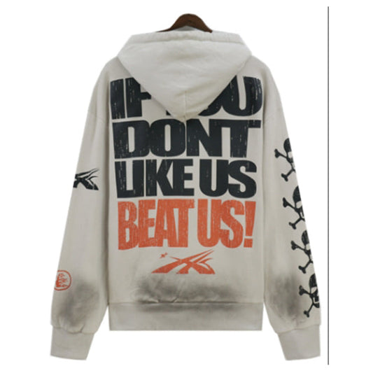 Hellstar If You Dont Like Us Beat Us Hoodie