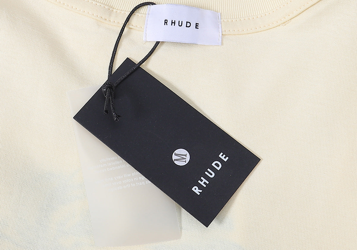 RHUDE Chevron Logo Repeat Tee RHUDE