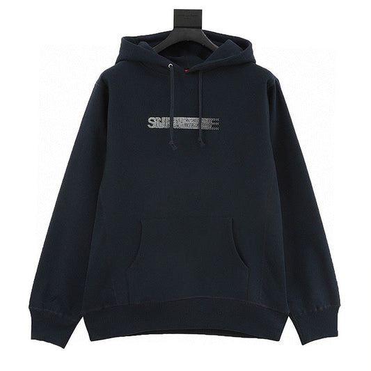 Supreme X Swarovski Motion Logo Hooded Sweatshirt