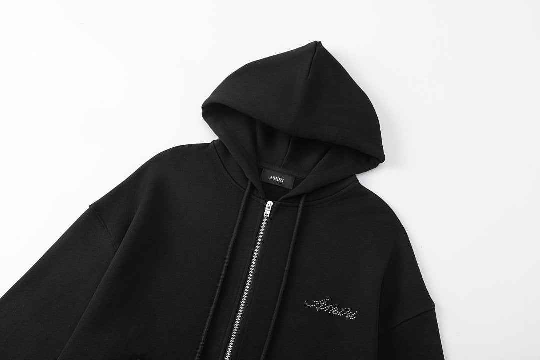 AMIRI Crystal logo hoodie