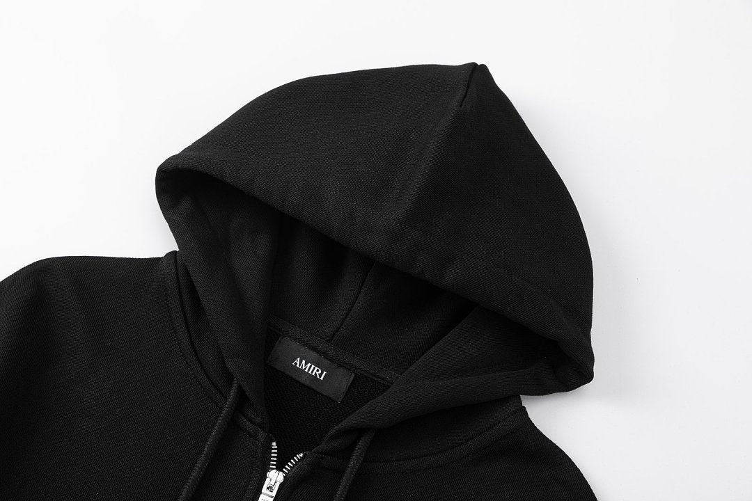 AMIRI relaxed zip up hoodie