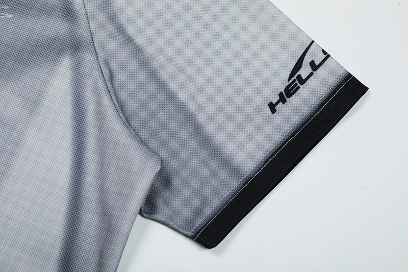 Hellstar 'Grey Stripes' Mesh Jersey