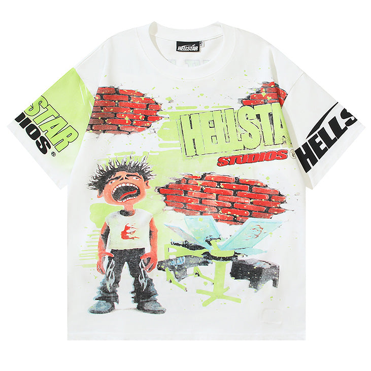 Hellstar Studios Brick Wall T-shirt