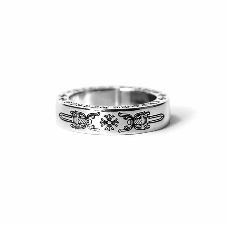 CHROME HEARTS DAGGER SPACER RING 6MM CH-Chrome Hearts
