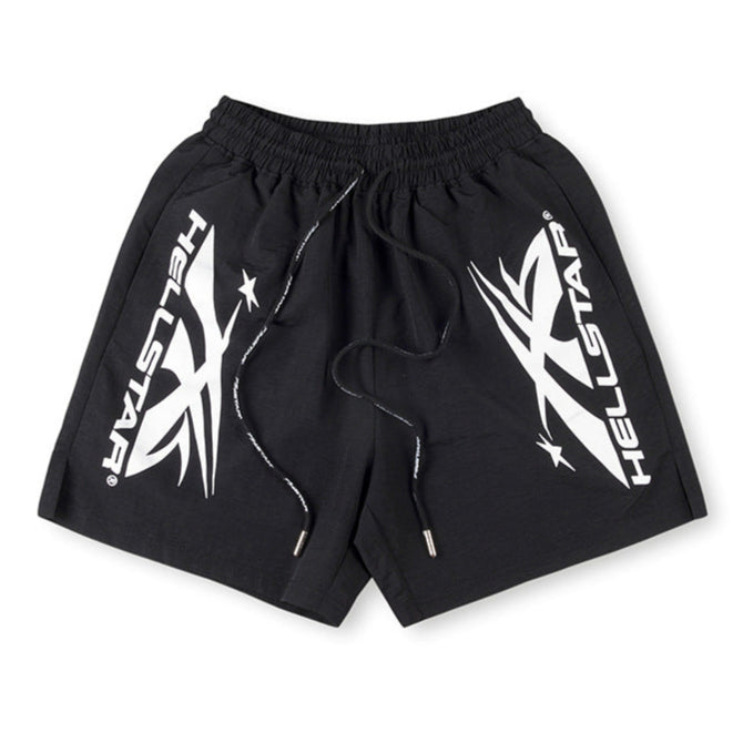 Hellstar Studios Sports Flame Shorts