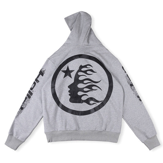 Hellstar Speed Sports Hoodie Ash Grey