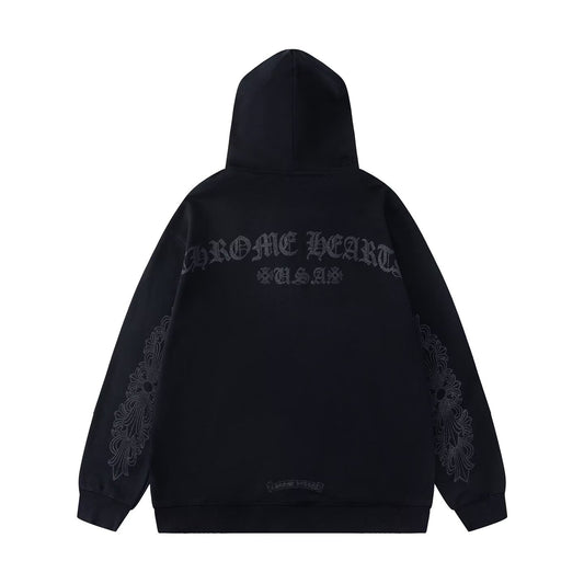 Chrome Hearts Zip Up Hoodie