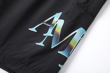 AMIRI Letter Logo Print Short AMIRI