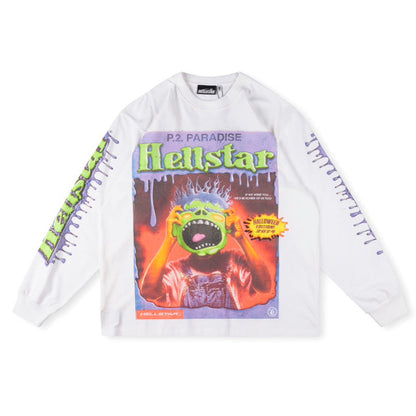 Hellstar Horror Book Long sleeves T-shirt