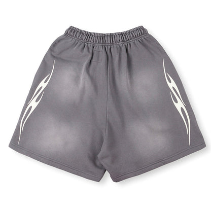 Hellstar Studios Sports Flame Shorts