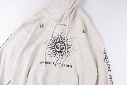 HELLSTAR Oatmeal Hoodie