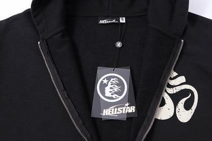 Hellstar OHM Yoga Zip Up Hoodie