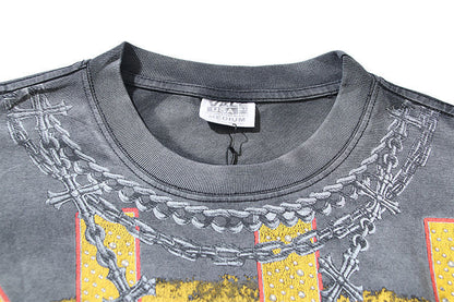 Rhinestone Pattern T-shirt