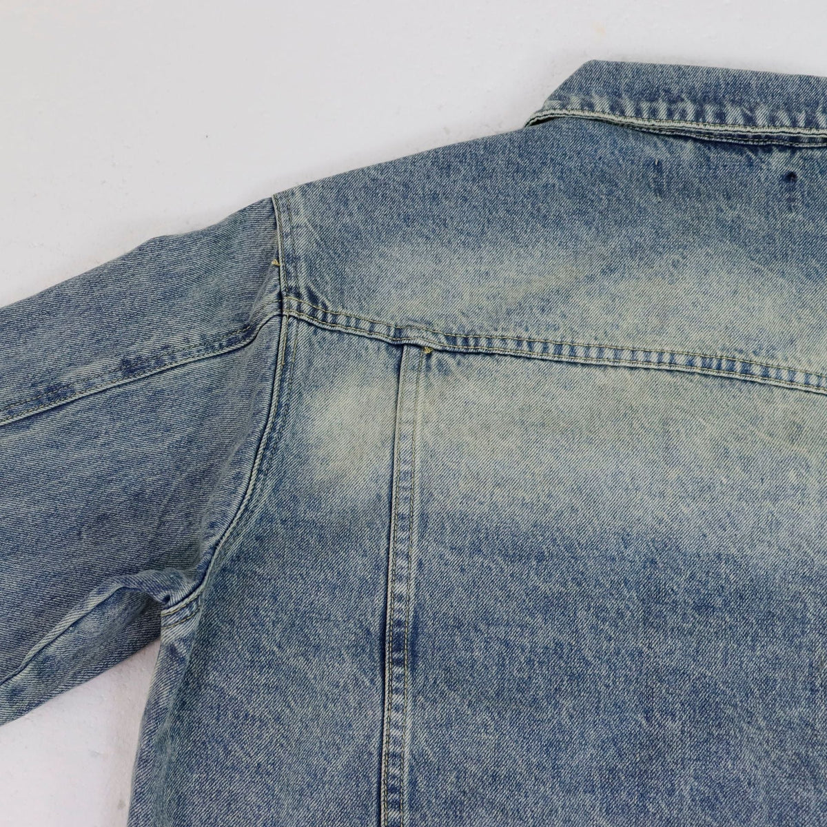 Godspeed Embroidered Letter Denim Jacket