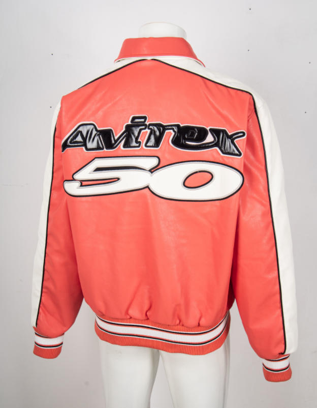 Hellstar All Star Leather Jacket Red