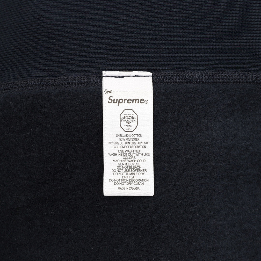 Supreme X Swarovski Motion Logo Hooded Sweatshirt