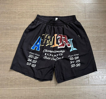 AMIRI VARSITY PATCH CAMP SHIRT SETS