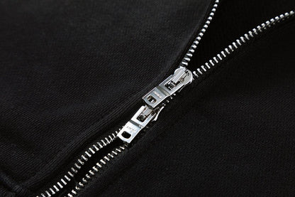 AMIRI MA flames zip hoodie