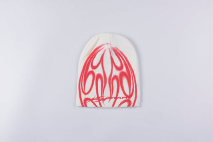 Hellstar Small logo Airbrush Flame Beanie