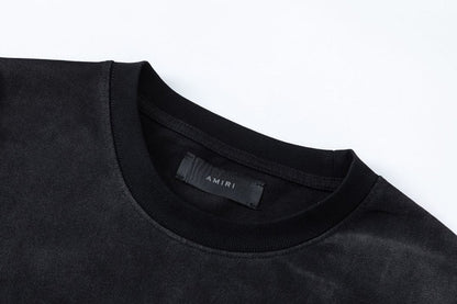 AMIRI crystal-embellished logo-print T-shirt