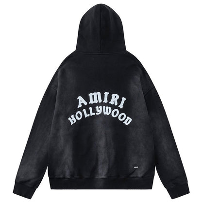 AMIRI Hollywood Zip Hoodie Black