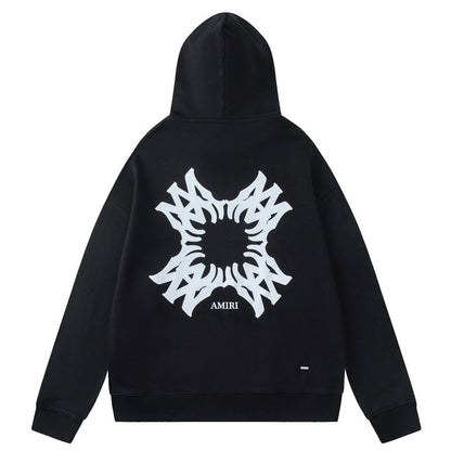 AMIRI Logo Print Hooded Jacket