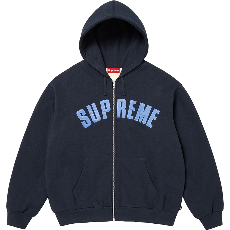 Supreme 25FW Arc Thermal Lined Zip Up Hoodie