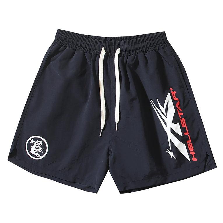 Hellstar Classic Logo Beach shorts