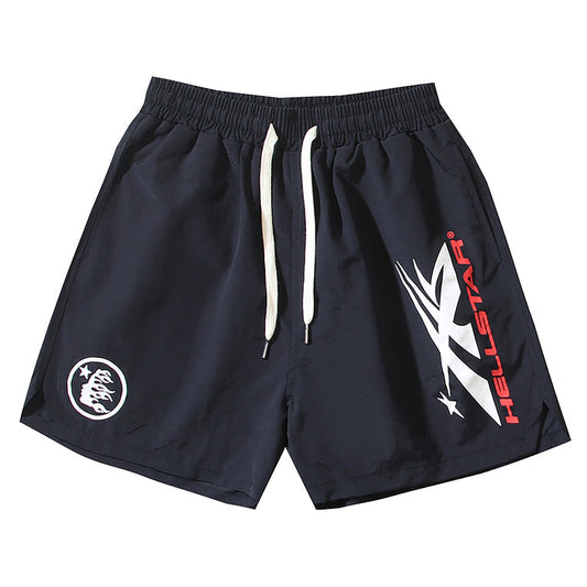 Hellstar Classic Logo Beach shorts