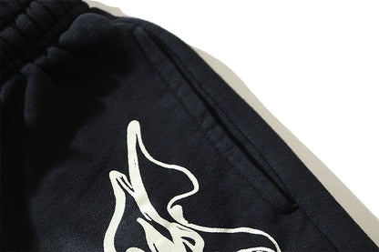 Hellstar Graffiti Washed Shorts