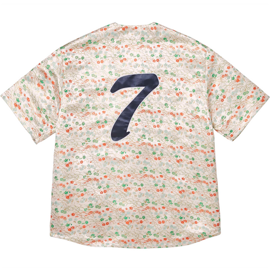 Supreme Floral Jacquard Baseball Jersey