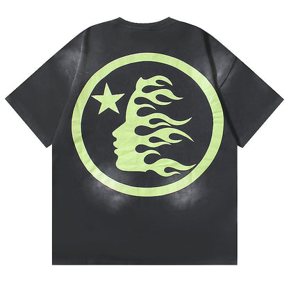 Hellstar Classic Letter Head T-shirt