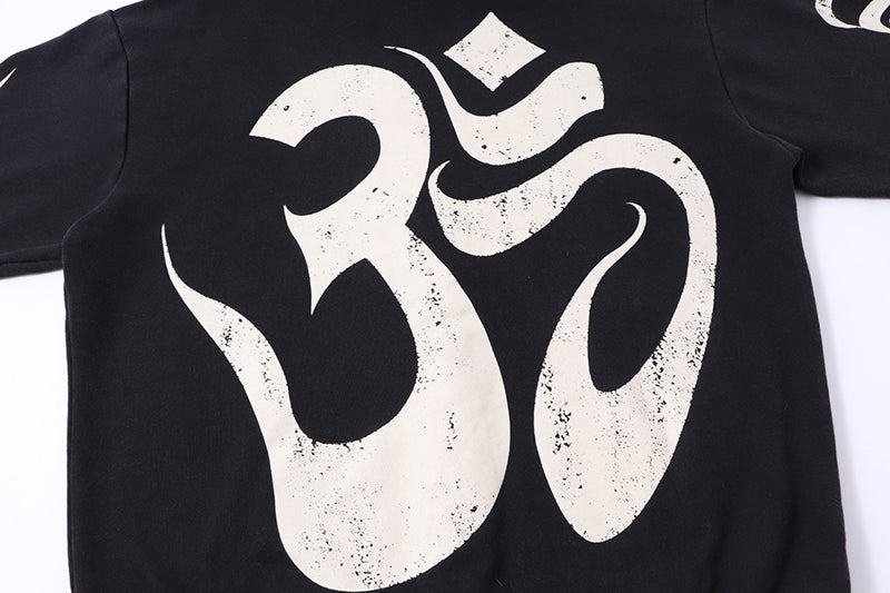 Hellstar OHM Yoga Zip Up Hoodie