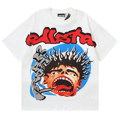 Hellstar Classic Little Boy Portrait T-shirt
