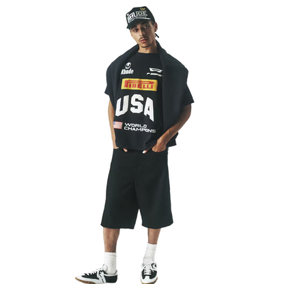Rhude Pirelli USA World Champions Tee