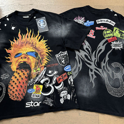 Hellstar Screaming Kid Patch T-Shirt