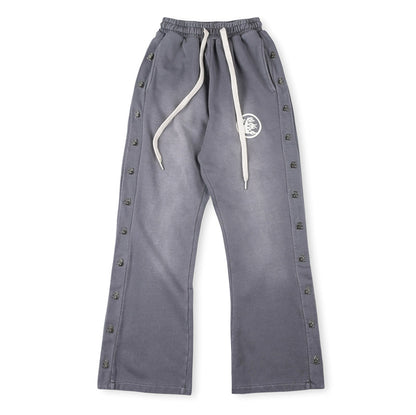 Hellstar Mirror Face Sweatpants Grey