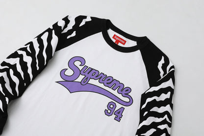Supreme Tiger Raglan Long Sleeve Tee