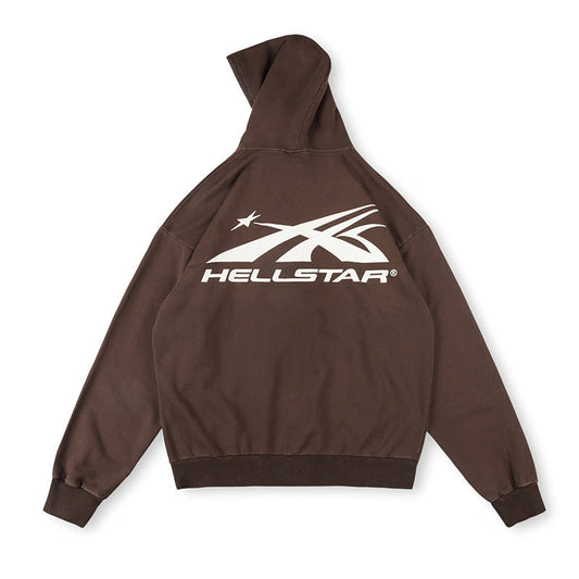 Hellstar HS Logo Zip Up Hoodie