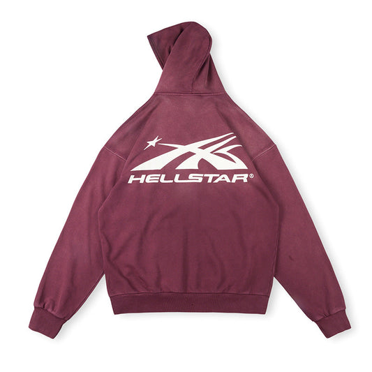 Hellstar HS Logo Zip Up Hoodie