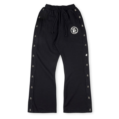 Hellstar Mirror Face Sweatpants black