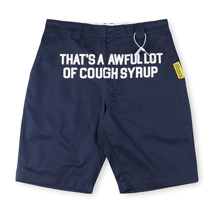 Cough Syrup Short Navy Blue