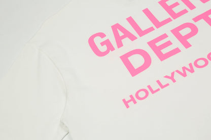 Gallery Dept Pink printed T-shirt