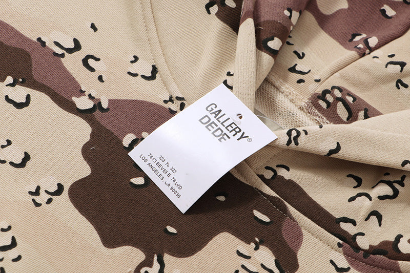 Gallery Dept Camouflage Hoodie