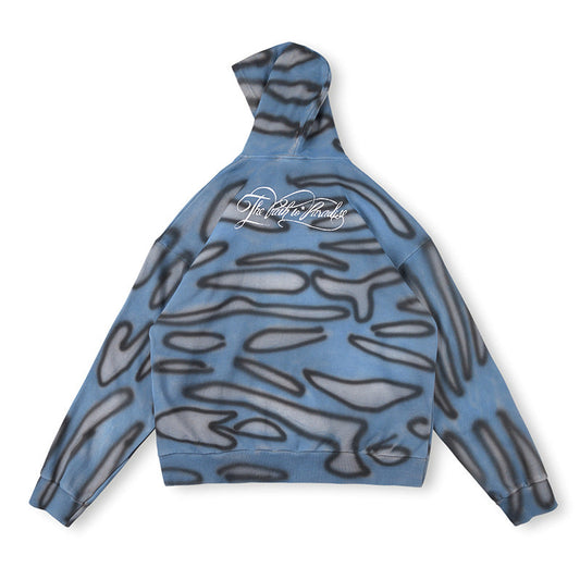 Hellstar Path To Paradise Airbrush Zip-Up Hoodie